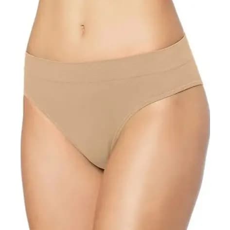 Kit 2 Calcinhas Cós Alto Rafa Parize Microfibra Sem Costura Modeladora