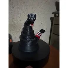 Escultura Cobra Jiu-Jitsu – Decoração / Troféu | Impressão 3D