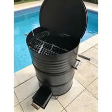 churrasqueira 200l para costelas - Premium espeto grelhas