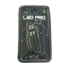Par Led Iluminação Interna Para Assoalhos Carro Branco Frio 6500k 12v 8 Leds