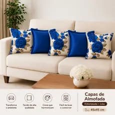 Kits Capas de Almofada 45x45 cm – Rústico
