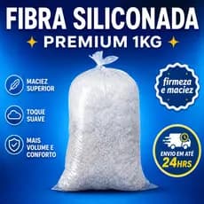 Fibra Siliconada Antialérgica Enchimento Alta Qualidade