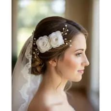 Arranjo de cabelo/Arranjo noiva/casamento/noiva