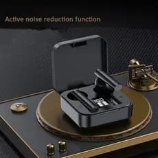 Generic Wireless Earbuds Stereo in Ear Headphones Touch Control LED Display Black, V11-TWS