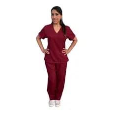Pijama Hospitalar Feminino em GABARDINE, Scrub, Pijama Cirúrgico, Privativo e Uniforme Enfermagem Acinturado