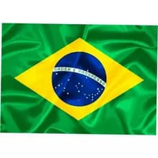 Bandeira do Brasil Copa do Mundo  2026 Grande 1,50m x 0,90m