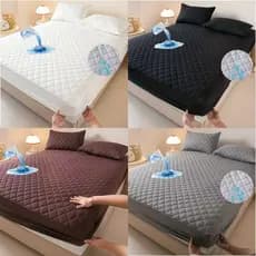 Capa Protetor de Colchão Impermeável Cama Casal Matelado Com Elástico Premium