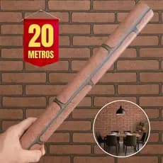 Papel De Parede Adesivo Tijolinho Para Sala Quarto Cozinha Móveis a Prova de Água Colante