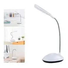 Mini Abajur Led De Mesa Articulável A Pilha Luminária Flexivel Sem Fio Led  Iluminação l Escritório