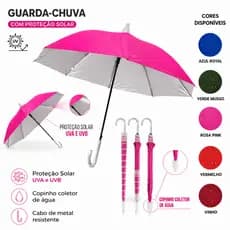 Guarda Chuva Com Copinho Capa Protetora Anti Vazamento Contra Respingos À Prova De Gotejamento