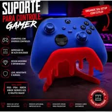 Suporte para Controle Gamer PS5 Xbox Series PS4 Personalizado Decorativo Impressão 3D