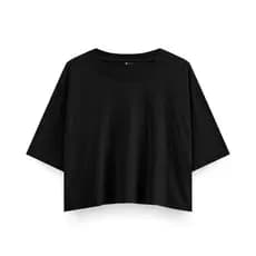 Blusa Curta Basica  Feminino Moda Blogueirinha Cropped100% Algodão