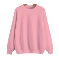 Moletom Feminino Gola Careca De Qualidade
