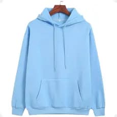 Blusa Moletom Liso Canguru Capuz Bolso Masculino Feminino