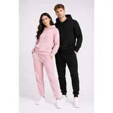 Conjunto Moletom Blusa De Frio + Calça Abrigo Modelo Canguru Unissex