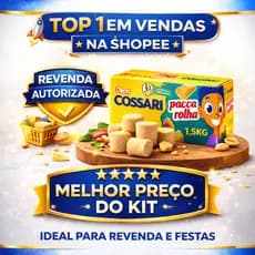 Paçoca Rolha 100 Unidades Embaladas - Doce Paçoquinha Lembrancinha Atacado Festa