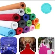 Passadeira Carpete Casamentos igrejas 4,00 X 1,00 até 12,00 X 1,00 Metros Festas de 15 Anos Decoração Eventos Em Geral.