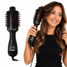Escova Secadora Gama Italy Eleganza Plus Bivolt 1300w Original com Nota fiscal Alisa Seca e Escova