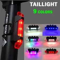 Luz De Bicicleta À Prova D'água Traseira Levou USB Recarregável Mountain Bike Ciclismo Da Cauda Lâmpada De Advertência De Segurança