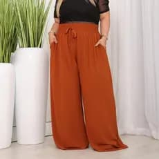 Calça Feminina Pantalona Plus Size