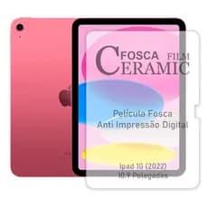 Película Cerâmica Fosca Para iPad 10ª Geração 10.9 Pol. (2022)