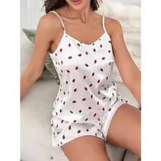 Kit 2 Baby Doll Short Doll Estampadas Confortável Pijama Conjunto Feminina