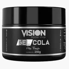 Gel Cola Alta Fixação Vision Barber Shop 250g - Unidade