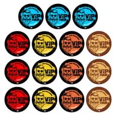 Kit 15 Cera Pomada Modeladora Finalizadora Vip Hair 130g Barba Cabelo Bigode