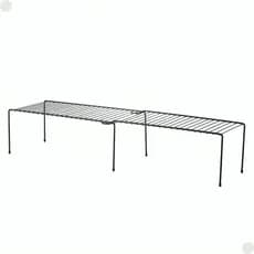 Suporte Organizador Preto 2 em 1 Suporta 10 kg 30070040 - Mor