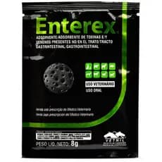 Enterex Sachês 8g Carvão Ativado 1 Sache - Vetnil