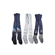 Kit 3 Meias Calça Infantil MENINO Inverno Lã Escola Grossa Escolar