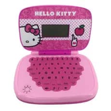 Laptop Infantil Educativo Hello Kitty Bilíngue Candide