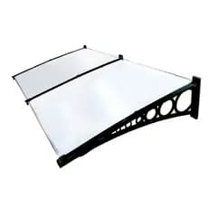 Toldo em Policarbonato 3,00x1,00m - ABS Cobertura p/ portas e janelas