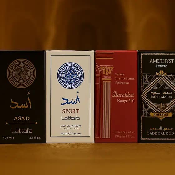 Kit 4 perfumes masculino árabe Lattifah 100ml cada
