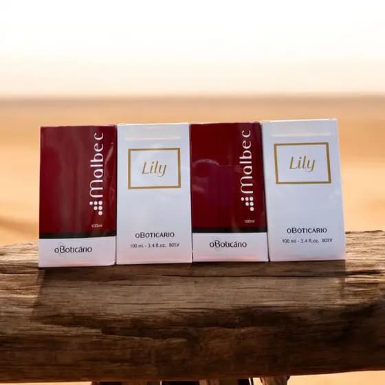 Kit 4 perfumes 100 ml cada
