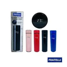 Garrafa térmica com termômetro digital 500ml - Frateli