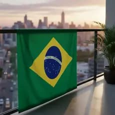 Bandeira Do Brasil Torcedor Eleição Copa 60x90cm