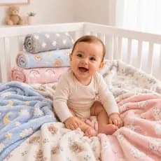 Kit 4 Coberta Baby Soft Quentinha Estampas Diversas Mantas