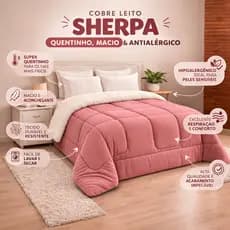 Coberdrom Luxo Casal Queen Quentinho Para Cama Diversas Cores Macio