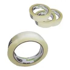 10un Fita Adesiva 24x100 Fina 24mm 100m Durex Transparente KORETECH
