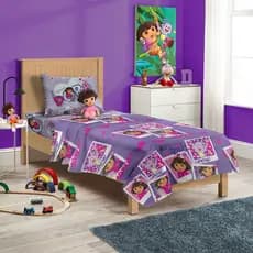 Jogo de Cama 2 peças Solteiro Personagens Infantil