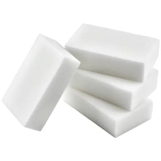 Kit 4 Esponjas Mágicas Potencialize sua Limpeza com Quatro Vezes mais Eficiência Bucha Branca