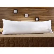 Travesseiro Xuxão Macio Antialergico Para Quarto 90cm x 50cm Cor Branco