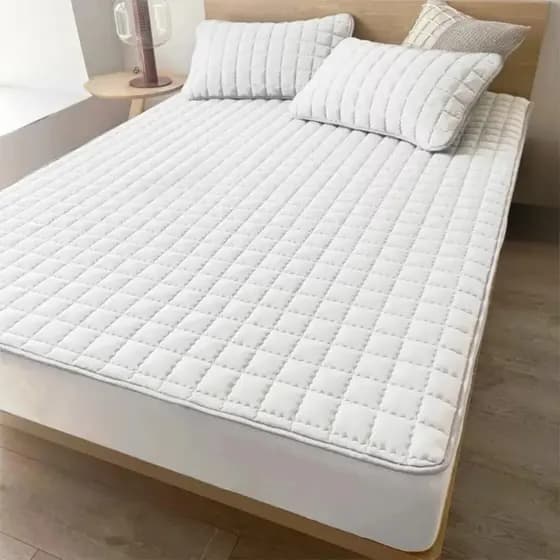 Capa Protetor Impermeável Matelado Com Elástico Várias Cores Toque Macio