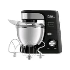 Batedeira Planetária Philco 775W 3 Batedores Preta PBP770PI