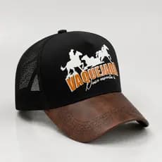 Boné Country Vaquejada Trucker Aba Curva