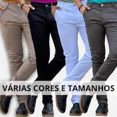 Calça Sarja Masculina Calça Esporte Fino Tecido Premium Elastano