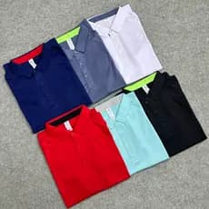 Camiseta Polo Tecnológica Leve Dry Fit Slim Masculina Casual Corte a Laser