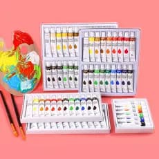 Kit Acrylic color Tinta acrílica 12ML Suprimentos de desenho para estudantes e iniciantes
