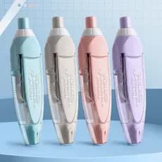 Fita De Correção Retrátil Criativa Para Material Escolar 5mmX6m